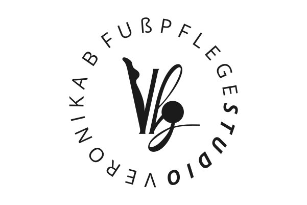 Логотип Veronika B Fußpflege Studio — разработка ANV BRAND.