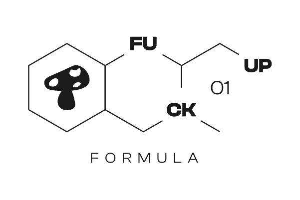 Логотип конференции Fuck Up Formula — дизайн ANV BRAND.