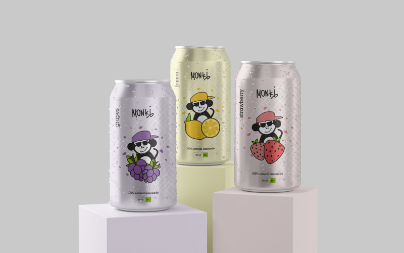 17 Free 330ml Soda Can Mockup