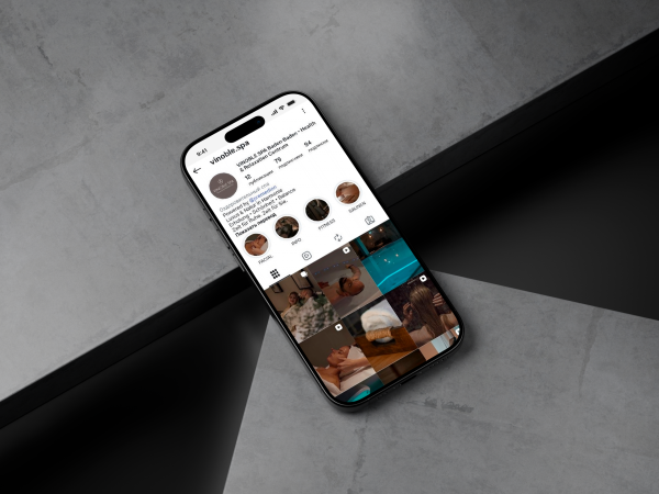 VINOBLE SPA — визуальная концепция и оформление Instagram-профиля.